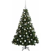 Dirbtinė Kalėdų eglutė su burbulais 120 cm 150 LED Šilta balta