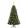 Dirbtinė Kalėdų eglutė su burbulais 120 cm 150 LED Šilta balta
