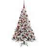 Dirbtinė Kalėdų eglutė su burbulais 120 cm 150 LED Šilta balta