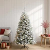 Dirbtinė Kalėdų eglutė su burbulais 120 cm 150 LED Šilta balta