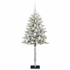 Dirbtinė Kalėdų eglutė su burbulais 120 cm 150 LED Šilta balta