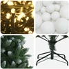 Dirbtinė Kalėdų eglutė su burbulais 120 cm 150 LED Šilta balta