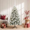 Dirbtinė Kalėdų eglutė su burbulais 120 cm 150 LED Šilta balta