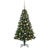 Dirbtinė Kalėdų eglutė su burbulais 120 cm 150 LED Šilta balta