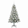 Dirbtinė Kalėdų eglutė su burbulais 120 cm 150 LED Šilta balta
