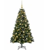 Dirbtinė Kalėdų eglutė su burbulais 120 cm 150 LED Šilta balta