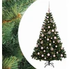 Dirbtinė Kalėdų eglutė su burbulais 120 cm 150 LED Šilta balta