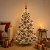 Dirbtinė Kalėdų eglutė su burbulais 120 cm 150 LED Šilta balta