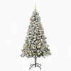 Dirbtinė Kalėdų eglutė su burbulais 150 cm 150 LED Šilta balta