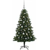 Dirbtinė Kalėdų eglutė su burbulais 150 cm 150 LED Šilta balta