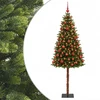 Dirbtinė Kalėdų eglutė su burbulais 150 cm 150 LED Šilta balta