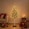 Dirbtinė Kalėdų eglutė su burbulais 150 cm 150 LED Šilta balta