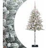Dirbtinė Kalėdų eglutė su burbulais 150 cm 150 LED Šilta balta