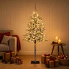 Dirbtinė Kalėdų eglutė su burbulais 150 cm 150 LED Šilta balta