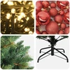 Dirbtinė Kalėdų eglutė su burbulais 150 cm 150 LED Šilta balta