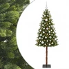 Dirbtinė Kalėdų eglutė su burbulais 150 cm 150 LED Šilta balta
