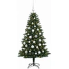 Dirbtinė Kalėdų eglutė su burbulais 150 cm 150 LED Šilta balta