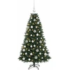 Dirbtinė Kalėdų eglutė su burbulais 150 cm 150 LED Šilta balta