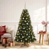 Dirbtinė Kalėdų eglutė su burbulais 150 cm 150 LED Šilta balta