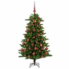 Dirbtinė Kalėdų eglutė su burbulais 150 cm 150 LED Šilta balta