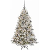 Dirbtinė Kalėdų eglutė su burbulais 150 cm 150 LED Šilta balta
