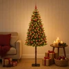 Dirbtinė Kalėdų eglutė su burbulais 150 cm 150 LED Šilta balta