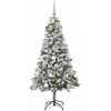 Dirbtinė Kalėdų eglutė su burbulais 150 cm 150 LED Šilta balta
