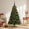 Dirbtinė Kalėdų eglutė su burbulais 150 cm 150 LED Šilta balta
