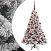 Dirbtinė Kalėdų eglutė su burbulais 150 cm 150 LED Šilta balta