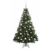 Dirbtinė Kalėdų eglutė su burbulais 150 cm 150 LED Šilta balta