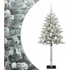 Dirbtinė Kalėdų eglutė su burbulais 150 cm 150 LED Šilta balta