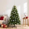 Dirbtinė Kalėdų eglutė su burbulais 150 cm 150 LED Šilta balta