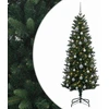 Dirbtinė Kalėdų eglutė su burbulais 150 cm 150 LED Šilta balta