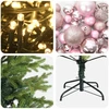 Dirbtinė Kalėdų eglutė su burbulais 150 cm 150 LED Šilta balta