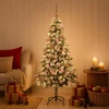 Dirbtinė Kalėdų eglutė su burbulais 150 cm 150 LED Šilta balta