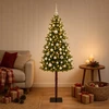 Dirbtinė Kalėdų eglutė su burbulais 150 cm 150 LED Šilta balta