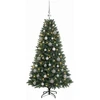 Dirbtinė Kalėdų eglutė su burbulais 150 cm 150 LED Šilta balta