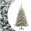 Dirbtinė Kalėdų eglutė su burbulais 150 cm 150 LED Šilta balta
