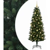 Dirbtinė Kalėdų eglutė su burbulais 150 cm 150 LED Šilta balta