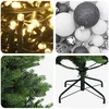 Dirbtinė Kalėdų eglutė su burbulais 150 cm 150 LED Šilta balta