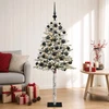 Dirbtinė Kalėdų eglutė su burbulais 150 cm 150 LED Šilta balta