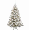 Dirbtinė Kalėdų eglutė su burbulais 150 cm 150 LED Šilta balta