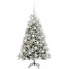 Dirbtinė Kalėdų eglutė su burbulais 150 cm 150 LED Šilta balta