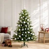 Dirbtinė Kalėdų eglutė su burbulais 150 cm 150 LED Šilta balta