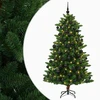 Dirbtinė Kalėdų eglutė su burbulais 180 cm 300 LED Šilta balta