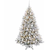 Dirbtinė Kalėdų eglutė su burbulais 180 cm 300 LED Šilta balta