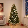 Dirbtinė Kalėdų eglutė su burbulais 180 cm 300 LED Šilta balta