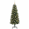 Dirbtinė Kalėdų eglutė su burbulais 180 cm 300 LED Šilta balta