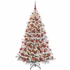 Dirbtinė Kalėdų eglutė su burbulais 180 cm 300 LED Šilta balta