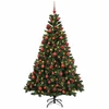 Dirbtinė Kalėdų eglutė su burbulais 180 cm 300 LED Šilta balta